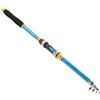 Generico Mini 1.8m canna da pesca telescopica 4 sezioni morbide coda bit pesca polo mare canna da pesca oceano barca tackle da pesca