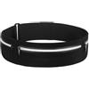 Generic LVJMJ Cintura da corsa per uomo e donna, marsupio invisibile, porta telefono riflettente multi-scomparto per telefono da 7 pollici, cinturino elastico in poliestere impermeabile, taglie M L XL per