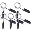 HEMOTON Morsetto a Molla per Bilanciere 27mm 5 Pezzi, Plastica