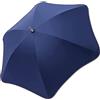 Generic XYNSNDB Ombrello Ombrello da Golf Extra Large Ombrello da Sole con Bastone da Pioggia Ombrello Antivento Impermeabile Manuale Oversize Ombrello ventilato Ombrelli (Blu : Blu)