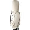 Tdoutop Borsa da Golf con Ruote Sacca Carrello Trolley Mazze con Organizzazione Completa E Base su Ruote Spallaccio Imbottito E Maniglia di Traino Adatta a Viaggio Spostamenti in Shop Campo