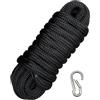 Générique Dock Lines, Heavy-Duty Nylon Cord 5/8 pollici x 15FT, Dock Ropes for Boats, Mooring, Anchoring, Sailing, Yacht, Marine Activities, Outdoor Use