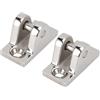 Yosoo Health Gear Raccordi Cerniera del Ponte Superiore Bimini 52 X 25 Mm