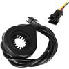 Lastdaytime ABS Dual Hall Sensor 12 Magnete per E-Scooter | per un rilevamento accurato del pedale, una risposta del motore fluida, tecnologia dual hall, si adatta alla maggior parte