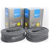 Schwalbe - 2 camere d'aria per bicicletta, 28/29, SV17, 28x1, 1/2-1,75, 28-47/622, NR.17, 50 mm