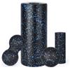 Amlif 4 Foam Roller Set, Rullo Grande&Mini, Palla Massaggio e Palla Doppia | Rullo in Schiuma per Schiena, Braccio, Gambe e Piedi, per Yoga, Pilates, Fitness e Allenamento Muscolare