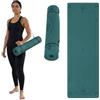 XTREXO EcoGrip Tappetino da yoga antiscivolo - Tappetino da ginnastica ecologico TPE 6 mm - leggero e indeformabile - 183 x 61 cm - per pilates, fitness e allenamento della forza (verde)