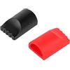 ZMdooreasy Copertura in silicone rosso per Ninebot per es1 ES2 ES4 | Silicone antiscivolo, presa migliorata, previene le cadute, adatto per ninebot per Max G2 per G30, per nero o rosso