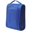 Minhe Borsa per scarpe da golf con rete ventilata, borsa per scarpe sportive in tessuto Oxford per tacchetti, organizer da viaggio impermeabile, nero (blu)