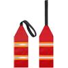 Generico Reflective Red Flag for Truck Loads - Reflective Lightweight Foldable Sign