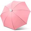 Generic XYNSNDB Ombrello da Golf Ombrello da 42 Pollici Antivento con Custodia Impermeabile in PVC Ombrello Minimalista in Canna (Blu : Rosa)