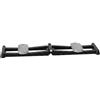 Harilla きん Harilla Leg Training Machine Stepper Domestico Compatto Pieghevole Scorrevole Realizzato in Plastica Movimento Leggero Struttura Stabile Adatto per, Nero Affascinante, Scelta Di Valore
