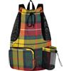 JUNZAN Borsa da spiaggia con coulisse di grande capacità per conservare la | Morbida borsa da palestra pieghevole leggera con coulisse per shopping quotidiano breve viaggio Buchanan tartan scozzese Clan