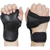 BBTISG 1 paio di polsiere per pattinaggio a rotelle, protezione per le mani, per ragazzi, ragazze, bambini, sport di strada, skateboard, pattinaggio, sci