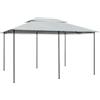 Generic Tenda da giardino con tende da 4 x 3 m bianco, gazebo impermeabile con