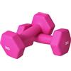 SPORTNOW 2 manubri esagonali con impugnatura antiscivolo per allenamento a casa, 2 x 3/4/5 kg