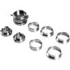 ZPGVWXKO Set di Supporti per Movimenti di Orologi con Base Girevole in Acciaio Inossidabile per 7750, 2000 E 3100.