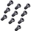 PATIKIL M2.5x6mm Torx Viti 12.9 Grado Carbonio Acciaio Bussola Viti per Sostituisce Carburo Inserto CNC Tornio Utensile 10pz