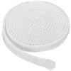 PATIKIL Legna Stufa Guarnizione 5/8x 1/8x73 per Legna Stufe Bianco | Fibra Vetro Piatto Alta Temperatura Resistenza Guarnizione Corda, Camino Porta