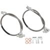 Generic Tubo Freno Anteriore in Acciaio Inossidabile da 2 Pezzi, Ricambio per Chevy C10 C20 C30 K10 K20 K30 K5 C15 C25 C35 K15 K25 K35 Jimmy, con Protezione Superiore e Lunga Durata
