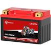 MOUDENSKAY YTX9A-BS Batteria Litio Moto 12V Batteria LiFePO4 Moto 12.8V 4AH | Protezione BMS e indicatore 51.2WH 400CCA 12V Batteria al Litio Powersports per moto,ATV,UTV,veicoli d'acqua, ecc