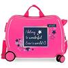 Enso Make a Wish Valigia per Bambini, 50 x 38 x 20 cm, Rosa (Fucsia)