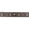 Eawfgtuw For Chocolate Plus - Pedale controller professionale con 4 pulsanti programmabili, interruttore a pedale wireless USB per strumenti digitali, supporto connessione (marrone)