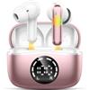 Nerunsa 2026 Cuffie Bluetooth 5.4, Auricolari Bluetooth Stereo HiFi Con 4 ENC Microfoni Anti-Rumore, Durata 50 Ore Cuffiette In Ear, Cuffiette Touch Control, Impermeabili IP7 Cuffie Senza Fili, LED-Display