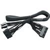 Bumdenuu Sostituzione del della scheda madre 18 P + 10 pin a 24 pin per Supernova 650750 1000 G2 G3