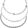 hoduar Cavigliera in Acciaio Inossidabile per Donna, Delicata cavigliera a Forma di Cuore, Gioiello per Donna, Regalo di Natale