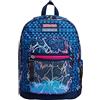Seven Zaino New Fit, Doppio Scomparto, Tasca Porta Borraccia, Scuola e Tempo Libero, Graceful Girl, Bambine e Ragazze, blu