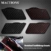 MACTIONS 2xMoto Bisaccia Inserto Tappeto Liner Filo Borse Estese Per Harley Touring Road King Electra Street Glide FLHT 1993-2013