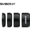 svbony Telescopio astronomico SVBONY M42x0.75 Kit tubo di prolunga 5mm 10mm 15mm 20mm per astrography