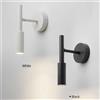JOYINLED Lampada da parete moderna da comodino vintage Lampada da parete regolabile nordica a LED Luce a LED Soggiorno Camera da letto Bagno Decorazione di illuminazione