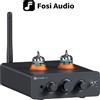 Fosi Audio P3 Amplificatore valvolare Bluetooth Valvola preamplificatore stereo HiFi Vuoto con controllo del tono degli alti e dei bassi per altoparlante domestico
