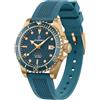 Boderry Orologio in bronzo Seaturtle Titanium Diver Orologio da polso di lusso Orologio da polso meccanico automatico Sport 200M Impermeabile luminoso