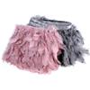 Artipistilos Frangia di piume di tacchino 25 cm naturale per la decorazione di cappelli e borse