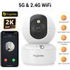 BoyKeep 3MP 5G/2.4GHz WiFi Sicurezza domestica interna IP Smart Pet Dog Camera Monitoraggio automatico 24/7 Videocamera di sorveglianza