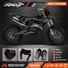 POWERZONE Kit adesivi decalcomanie grafiche personalizzate Powerzone per KTM EXC EXC-F 2020 2021 2022 2023 SX SXF 2019 2020 2021 2022 47