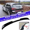 NONE Spoiler sul tetto posteriore per Volkswagen per VW Golf 7 MK7.5 VII GTI R GTD Max 2014-2019 Spoiler sul tetto posteriore Kit corpo ala