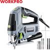 WORKPRO Seghetto alternativo con filo da 850 W, seghetto alternativo con filo elettrico per taglio di legno, metallo e plastica con 7 lame