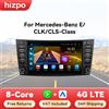 Hizpo 8 "Audio Autoradio Per Mercedes Benz Classe E W211 W463 W219 W209 Carplay Stereo 2 Din Android 13 Lettore Multimediale 8 + 128G