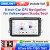 OSSURET Android autoradio Stereo lettore multimediale Audio GPS Navi per VW Amarok Caddy Golf 5 6 Plus GTI R Rabbit Skoda Yeti Octavia Seat