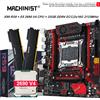 MACHINIST Scheda Madre MACHINIST X99 RS9 LGA 2011-3 con Kit Opzionali, Processore CPU E5 2690 V4 e 32G di Memoria RAM DDR4 ECC, Dual M-ATX