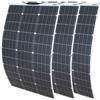 dgsunlight Pannello Solare Flessibile Portatile da 100W 200W 300W - Leggero, Resistente e Versatile per Soluzioni di Alimentazione in Movimento