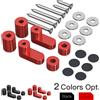 Bevinsee Kit riser spoiler alettone posteriore in alluminio per Ford Fiesta Mk7 (per UE)/per Ford Fiesta Mk8 2017+ (per UK)/Ford Fiesta ST 2017+ (per US)