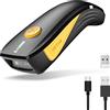 NETUM Scanner di codici QR NETUM CS7501 - Scanner di codici a barre Bluetooth aggiornato, mini lettore di codici a barre portatile 1D e 2D per inventario Android, iOS