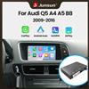Junsun Modulo Decoder Wireless CarPlay Android Auto Junsun per Audi A4 A4L B8 A5 Q5 Q5L MMI 3G 2009-2016 con AirPlay Mirror Link e Navigazione GPS