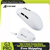 Attack Shark Mouse da gioco wireless ATTACK SHARK G3PRO con dock di ricarica magnetico RGB, trimodale, ultraleggero da 59 g, sensore PAW3311, 25000 DPI