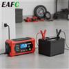 NONE Caricabatterie Intelligente 12V per Auto e Moto, Uscita 6A/10A, Schermo LCD, Modalità Riparazione, Protezione da Sovraccarico